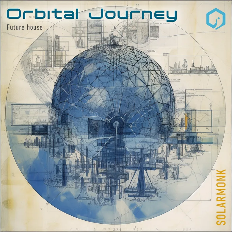 mix cover stylized art geodesic dome